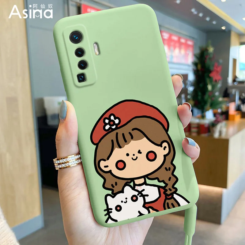 ASINA Liquid Silicone Case For VIVO X50 60 30 Pro Cover Cartoon Bumper Fashion Couple Cases For Vivo Z5X Z1Pro iQOO Neo Y17 V17
ASINA Liquid Silicone Case For VIVO X50 60 30 Pro Cover Cartoon Bumper Fashion Couple Cases For Vivo Z5X Z1Pro iQOO Neo Y17 V17