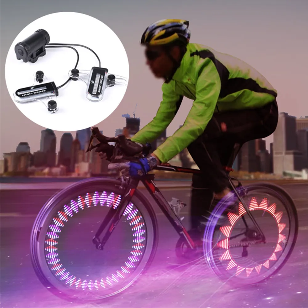Фото 2 шт. 14 светодиодный светильник на колесиках велосипеда водонепроницаемый