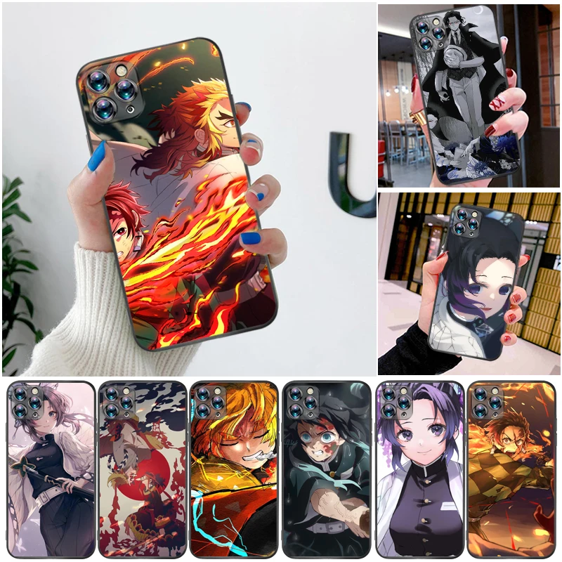 Demon Slayer Agatsuma Zenitsu Kamado Nezuko Kamado Tanjirou Kimetsu No Yaiba Phone Case For iPhone XS MAX X XR Coque Funda
Demon Slayer Agatsuma Zenitsu Kamado Nezuko Kamado Tanjirou Kimetsu No Yaiba Phone Case For iPhone XS MAX X XR Coque Funda
