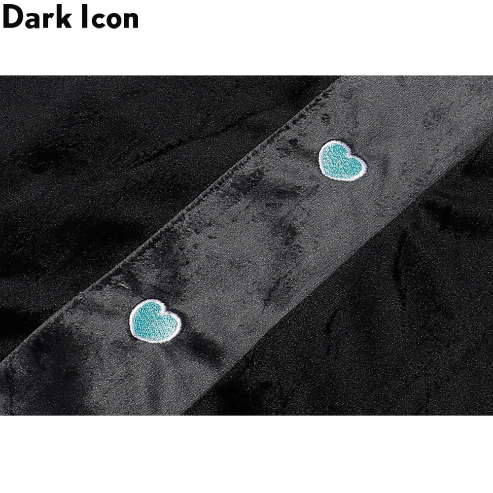Dark Icon Heart Embroidery Patchwork Velvet Shorts Men 2021 Summer Back Pocket Casual Men's Shorts
Dark Icon Heart Embroidery Patchwork Velvet Shorts Men 2021 Summer Back Pocket Casual Men's Shorts