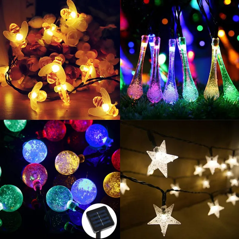 Outdoor Waterproof LED Solar Lamp String Lights 6M 30 LEDs Energy Saving Lamps Flexible Light Holiday Christmas Party Decorative
Outdoor Waterproof LED Solar Lamp String Lights 6M 30 LEDs Energy Saving Lamps Flexible Light Holiday Christmas Party Decorative
