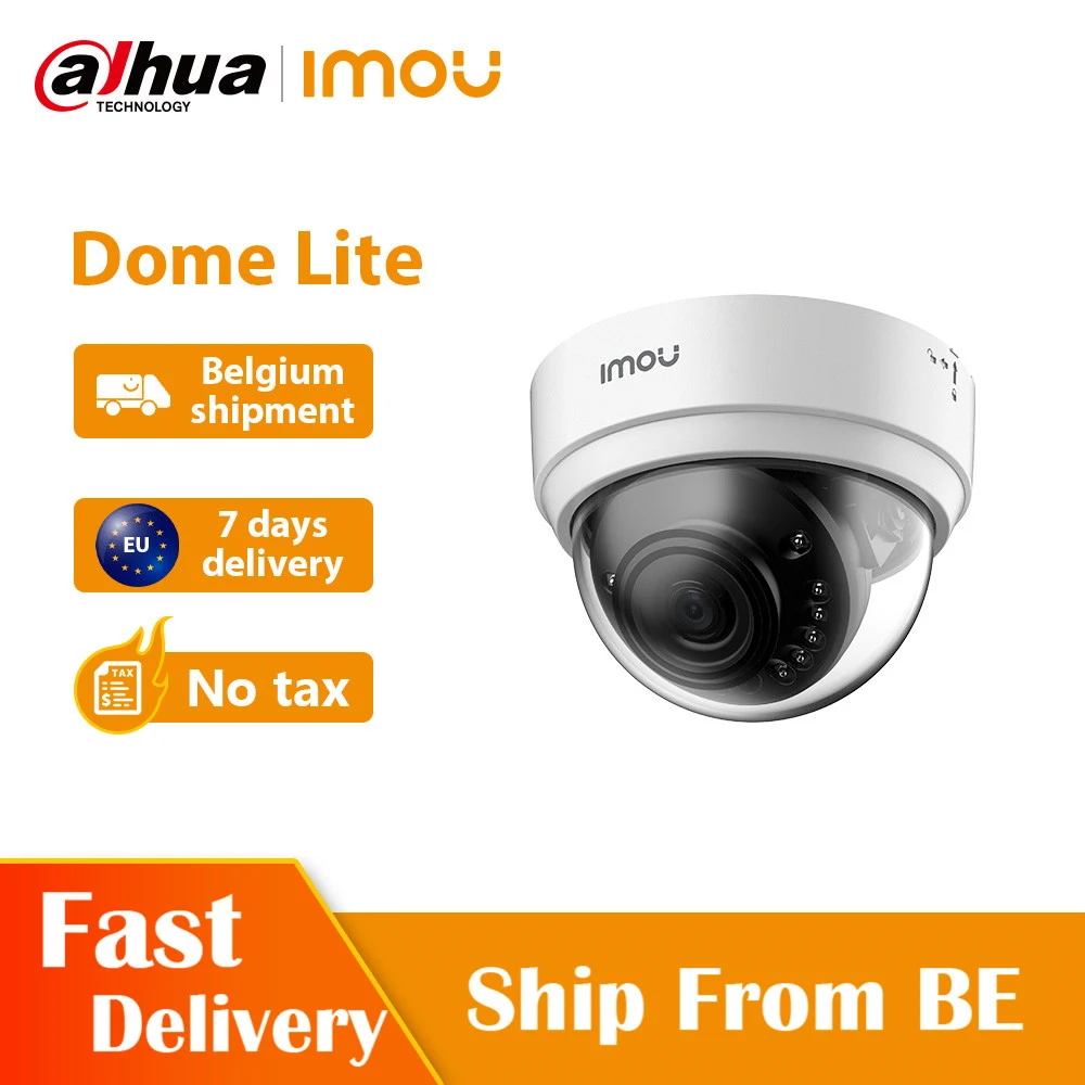 Dahua imou Dome Lite Home Security Camera IP Camera Wifi Surveillance Camera 1080P Full HD Night Vision Wireless Hidden Camera
Dahua imou Dome Lite Home Security Camera IP Camera Wifi Surveillance Camera 1080P Full HD Night Vision Wireless Hidden Camera