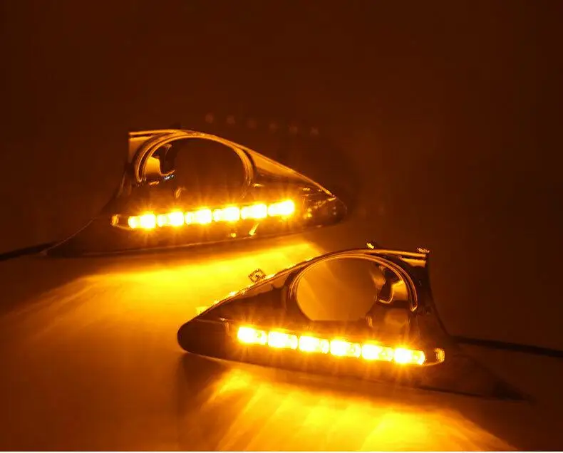 For Toyota Camry 2013-2014 Car LED Daytime Running Light White+Yellow Drive Lamp
For Toyota Camry 2013-2014 Car LED Daytime Running Light White+Yellow Drive Lamp
