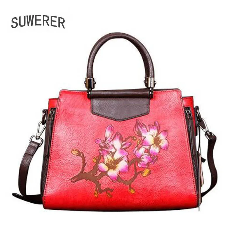 New Women Genuine Leather Bags Fashion luxury handbags women bags designer cowhide leather Female bag Embossing bag
New Women Genuine Leather Bags Fashion luxury handbags women bags designer cowhide leather Female bag Embossing bag
