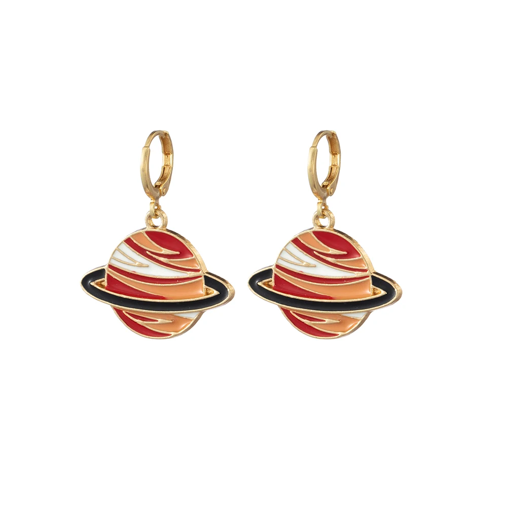 OUREX New Fashion Jupiter Star Ball Hoop Earrings Same Style Party Gifts Women's Earrings Jewelry Wholesale Direct Sales
OUREX New Fashion Jupiter Star Ball Hoop Earrings Same Style Party Gifts Women's Earrings Jewelry Wholesale Direct Sales