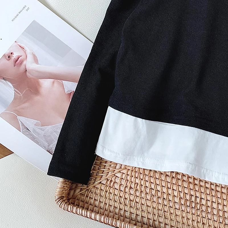 Kids Clothes Girls Clothes Girls 2021 New Spring Autumn Long-sleeved Fake Two T-shirts Children Clothes Girls Shirts 2-6Y
Kids Clothes Girls Clothes Girls 2021 New Spring Autumn Long-sleeved Fake Two T-shirts Children Clothes Girls Shirts 2-6Y