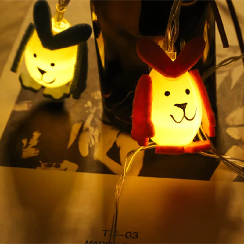 Cartoon LED String Lights Rabbit Led Light Cute Creative for Indoor Kids Bedroom Decoration Fashion Holiday Wall Decors Luces
Cartoon LED String Lights Rabbit Led Light Cute Creative for Indoor Kids Bedroom Decoration Fashion Holiday Wall Decors Luces
