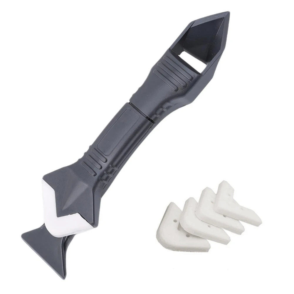 3-in-1 Caulking Tool Set Glass Glue Angle Scraper with 5 Silicone Pads Grout Remover for Kitchen Bathroom Cleaning Accessories
3-in-1 Caulking Tool Set Glass Glue Angle Scraper with 5 Silicone Pads Grout Remover for Kitchen Bathroom Cleaning Accessories