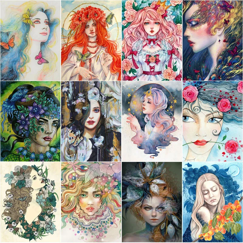 Diy Diamond Painting Character Lady Gothic Illustration Bust Figure Fashion Art Simple Handmade Round Diamond Square Diamond
Diy Diamond Painting Character Lady Gothic Illustration Bust Figure Fashion Art Simple Handmade Round Diamond Square Diamond