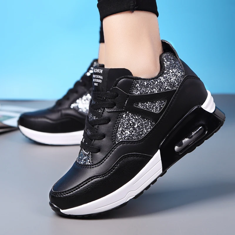 2021 New Sequins 7cm Height Air Running Shoes for Women Original Breathable Air Cushion Shoes Outdoor Athletic Sports Sneakers
2021 New Sequins 7cm Height Air Running Shoes for Women Original Breathable Air Cushion Shoes Outdoor Athletic Sports Sneakers