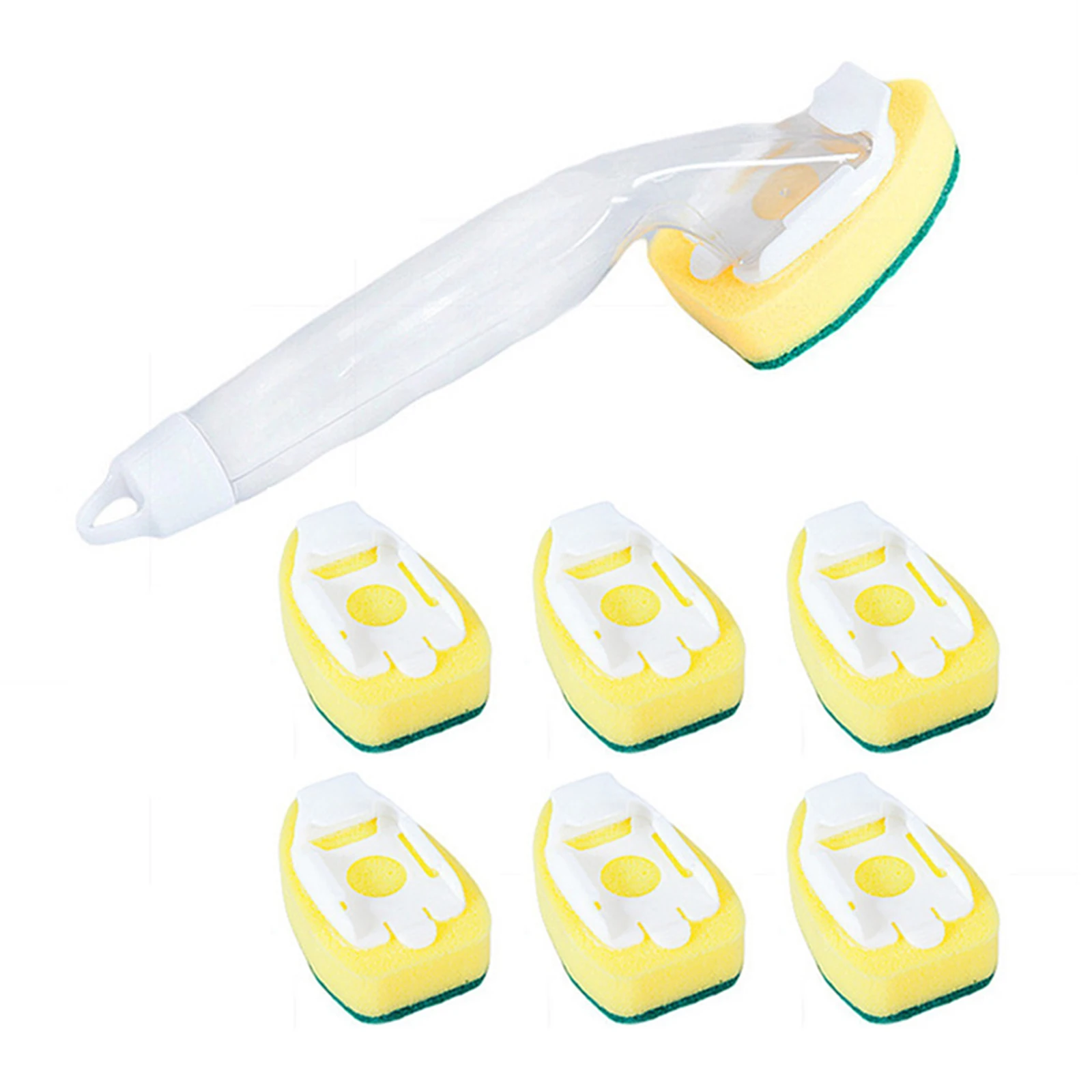Dish Wand Refills Sponge Heads Brush Replacement Sponge Refill Sponge Pads for Kitchen Room Cleaning Supplies HFD889
Dish Wand Refills Sponge Heads Brush Replacement Sponge Refill Sponge Pads for Kitchen Room Cleaning Supplies HFD889
