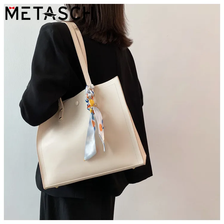 METASCH 2021 S/S Summer Fashion Bag Book Tote With Grift Scarf Shoulder Bag Big Capacity Crossbody Bag Luxury Designer Handbag
METASCH 2021 S/S Summer Fashion Bag Book Tote With Grift Scarf Shoulder Bag Big Capacity Crossbody Bag Luxury Designer Handbag