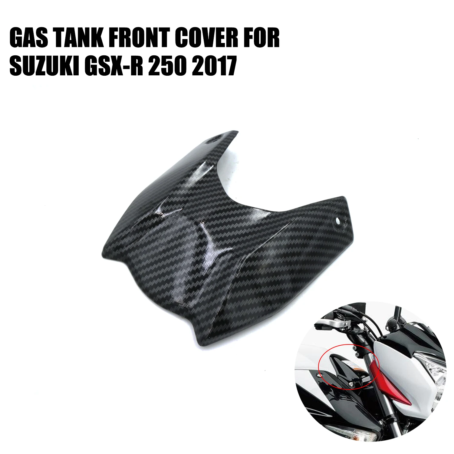 Передняя крышка мотоциклетного бака для SUZUKI GSX-R 250 GSXR250 2017 ABS с углеродным волокном
Передняя крышка мотоциклетного бака для SUZUKI GSX-R 250 GSXR250 2017 ABS с углеродным волокном