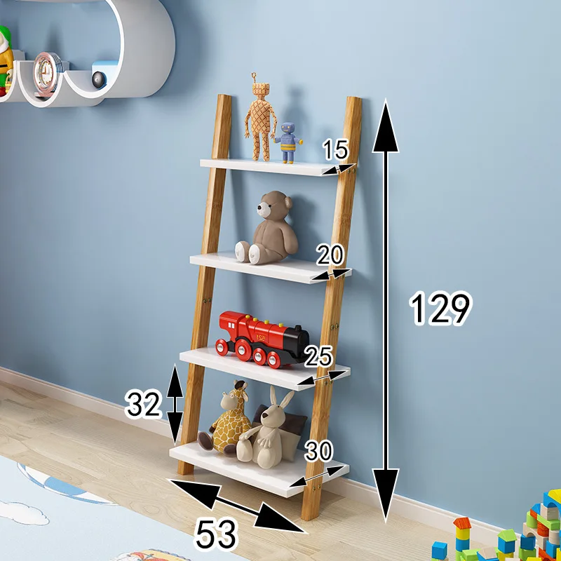 3/4 layers Nordic solid wood book shelves floor brief wood ladder stand wall shelf organizer housewares plates storage furniture
3/4 layers Nordic solid wood book shelves floor brief wood ladder stand wall shelf organizer housewares plates storage furniture