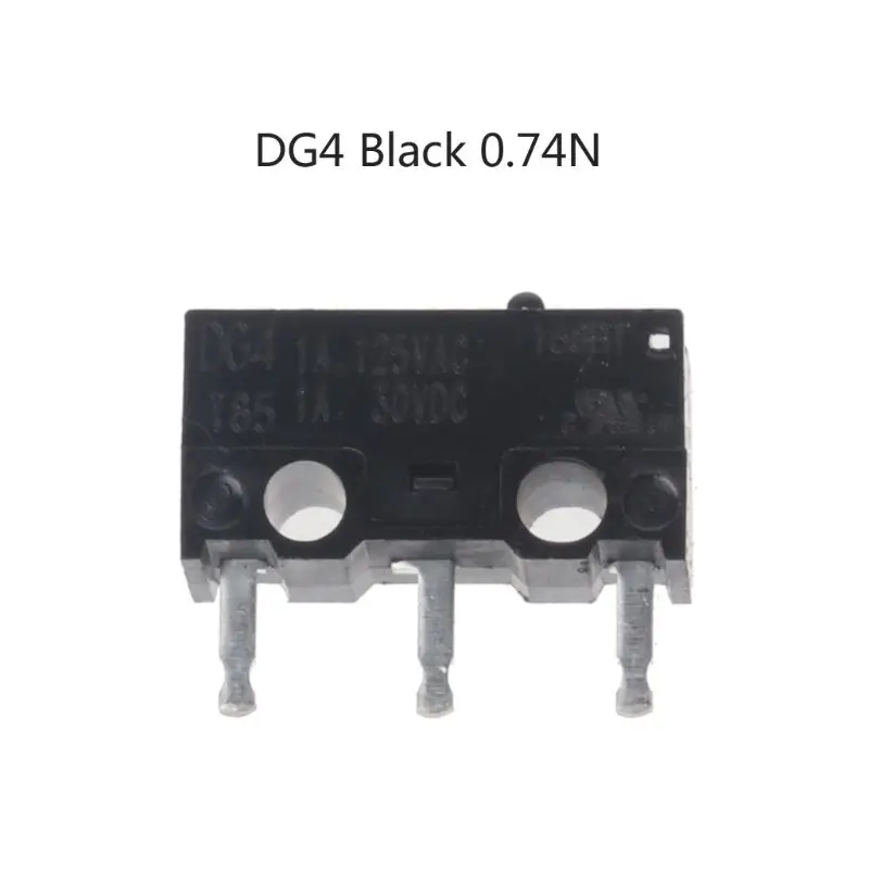 1PC Original CHERRY Mouse Micro Switch DG2 T85 0.05A 30VDC DG4 T85 1A 125VAC 1A30VDC DG2 DG4 Gray 1.47N Black 0.74N Point
1PC Original CHERRY Mouse Micro Switch DG2 T85 0.05A 30VDC DG4 T85 1A 125VAC 1A30VDC DG2 DG4 Gray 1.47N Black 0.74N Point