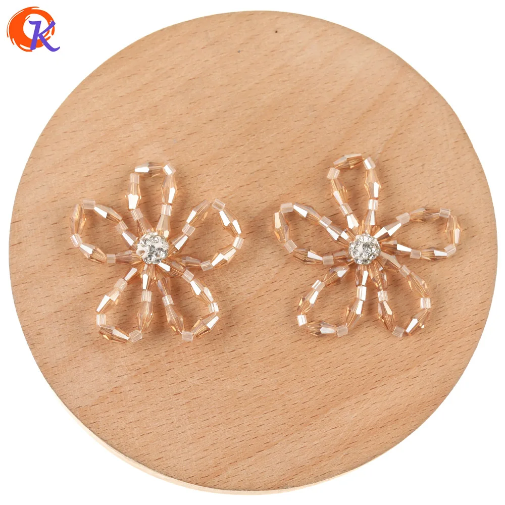 Cordial Design 30Pcs 37*38MM Jewelry Accessories/DIY Making/Hand Made/Flower Shape/Decoration/Earring Findings/Crystal Charms
Cordial Design 30Pcs 37*38MM Jewelry Accessories/DIY Making/Hand Made/Flower Shape/Decoration/Earring Findings/Crystal Charms