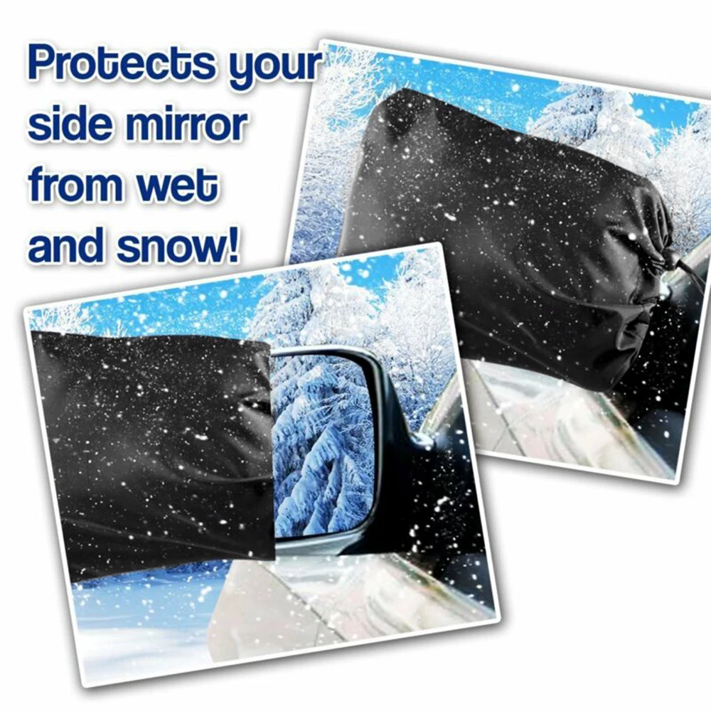 1 Pair Car Rear View Mirror Frost Guard Snow Ice Winter Waterproof Cover Anti-Fog Protector Mirror Covers Accessory
1 Pair Car Rear View Mirror Frost Guard Snow Ice Winter Waterproof Cover Anti-Fog Protector Mirror Covers Accessory