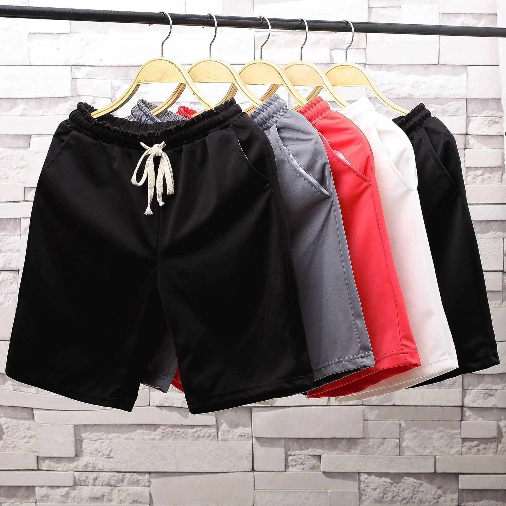 New Summer Men's Shorts Fashion Sports Casual Pants Solid Color Shorts Beach Pants Men Sweat Shorts Man Running Sweatpants
New Summer Men's Shorts Fashion Sports Casual Pants Solid Color Shorts Beach Pants Men Sweat Shorts Man Running Sweatpants