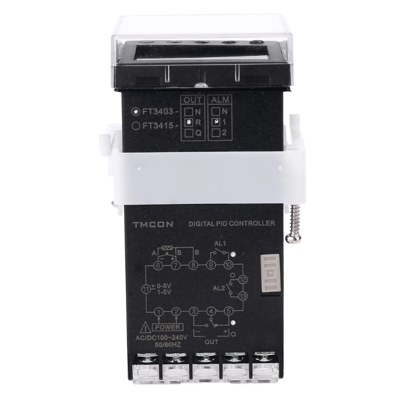 Relay SSR Output K J Pt100 PID Thermostat Din AC 100-240V Temperature Controller
Relay SSR Output K J Pt100 PID Thermostat Din AC 100-240V Temperature Controller