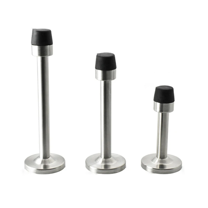 1*Door Stopper With Screws Stainless Steel Door Stopper Stop Bathroom Glass Wall Bracket Anti-Collision Length 75mm 105mm 125mm
1*Door Stopper With Screws Stainless Steel Door Stopper Stop Bathroom Glass Wall Bracket Anti-Collision Length 75mm 105mm 125mm
