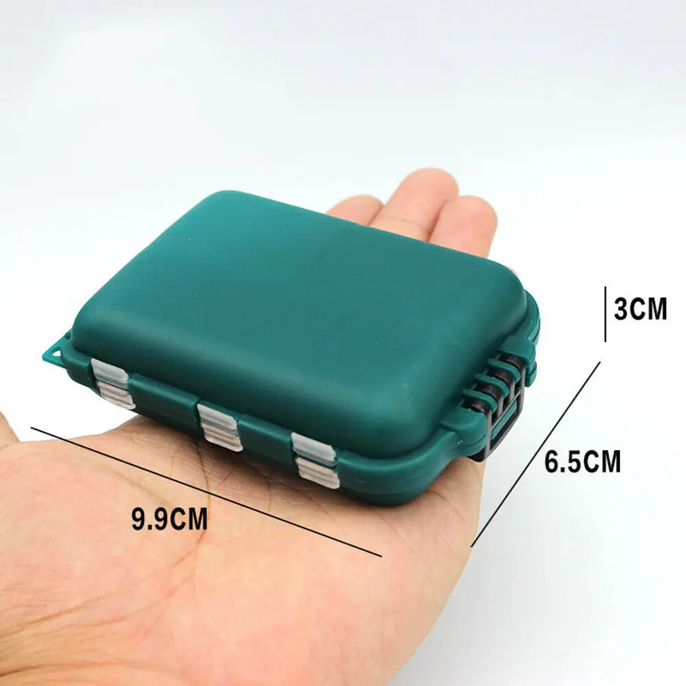 1*Fishing Hook Box hook green bait Fishing Storage Case Organizer Container Compartments 9.9*6.5*3cm Hook Bait
1*Fishing Hook Box hook green bait Fishing Storage Case Organizer Container Compartments 9.9*6.5*3cm Hook Bait