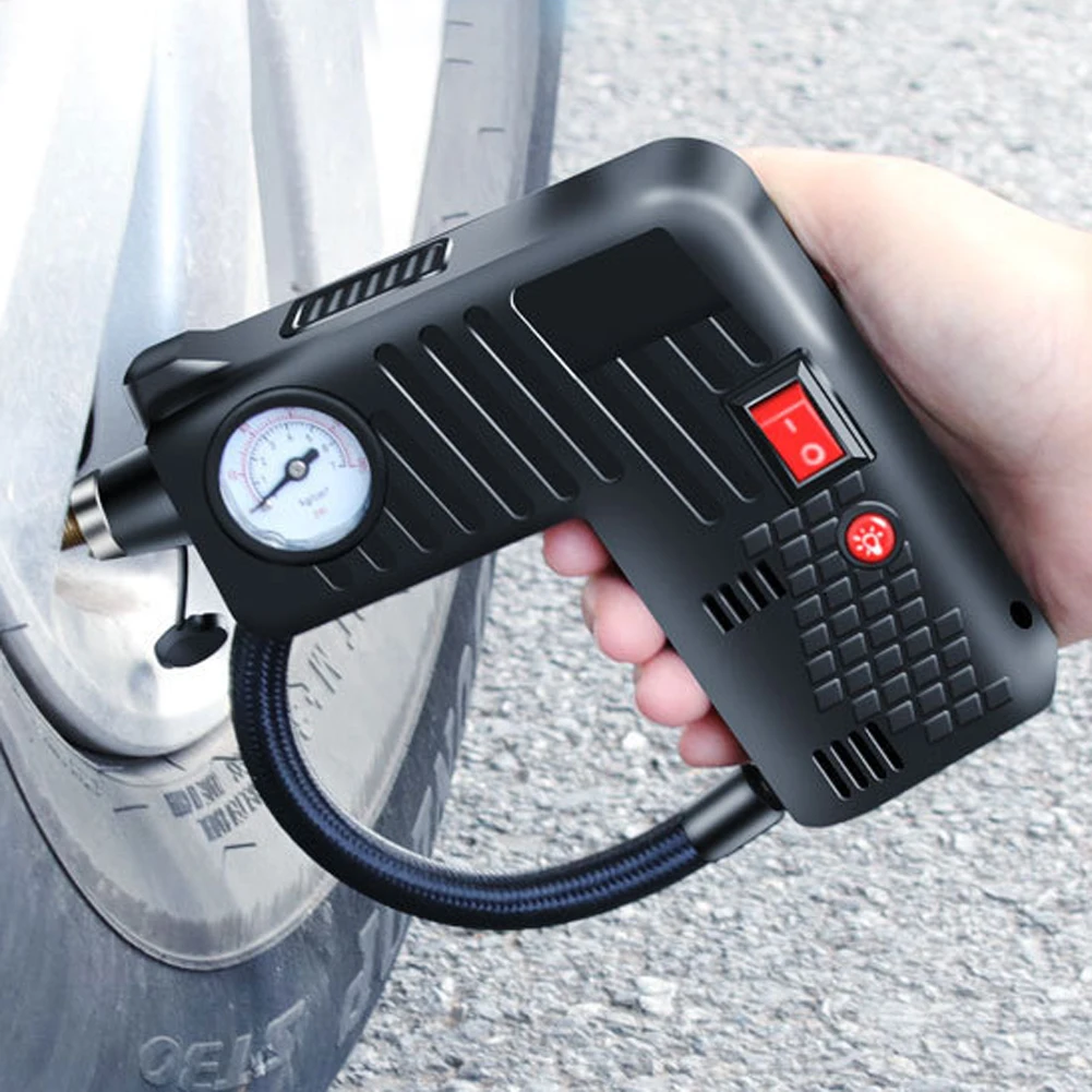 Portable Car Air Compressor Electric 12V 100W Auto Car Bike Tire Inflator Pump For Car Motorcycle Tire Pump Dropshipping CSV
Portable Car Air Compressor Electric 12V 100W Auto Car Bike Tire Inflator Pump For Car Motorcycle Tire Pump Dropshipping CSV