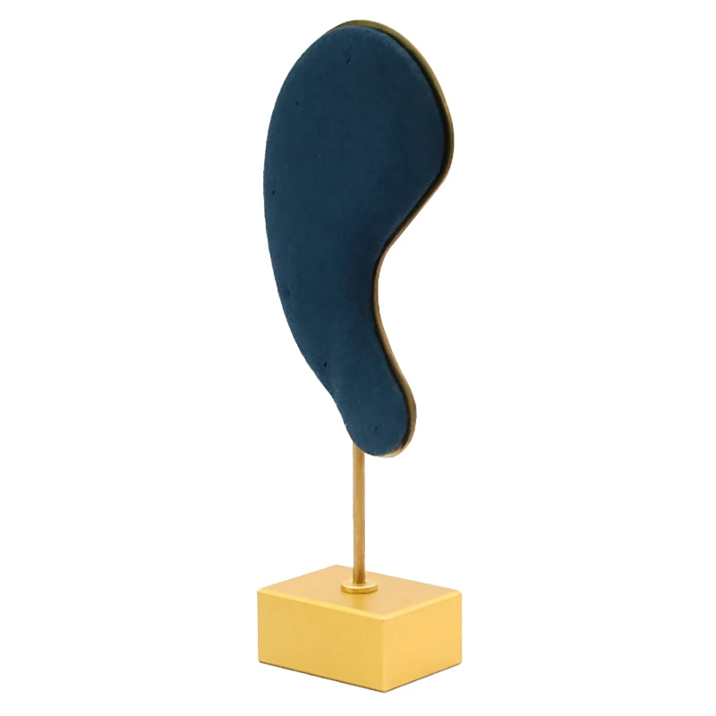 Earring Display Stand Microfiber Earring Holder Ear-Shaped Ear Clip Stud Jewelry Display Organizer Stand
Earring Display Stand Microfiber Earring Holder Ear-Shaped Ear Clip Stud Jewelry Display Organizer Stand