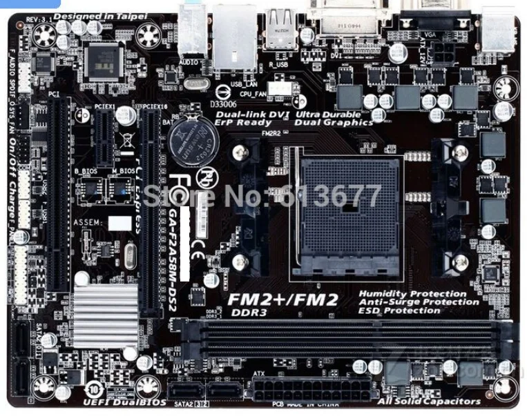 GA-F2A58M-DS2 original motherboard for FM2+/FM2 DDR3 RAM 64G USED Desktop motherboard
GA-F2A58M-DS2 original motherboard for FM2+/FM2 DDR3 RAM 64G USED Desktop motherboard