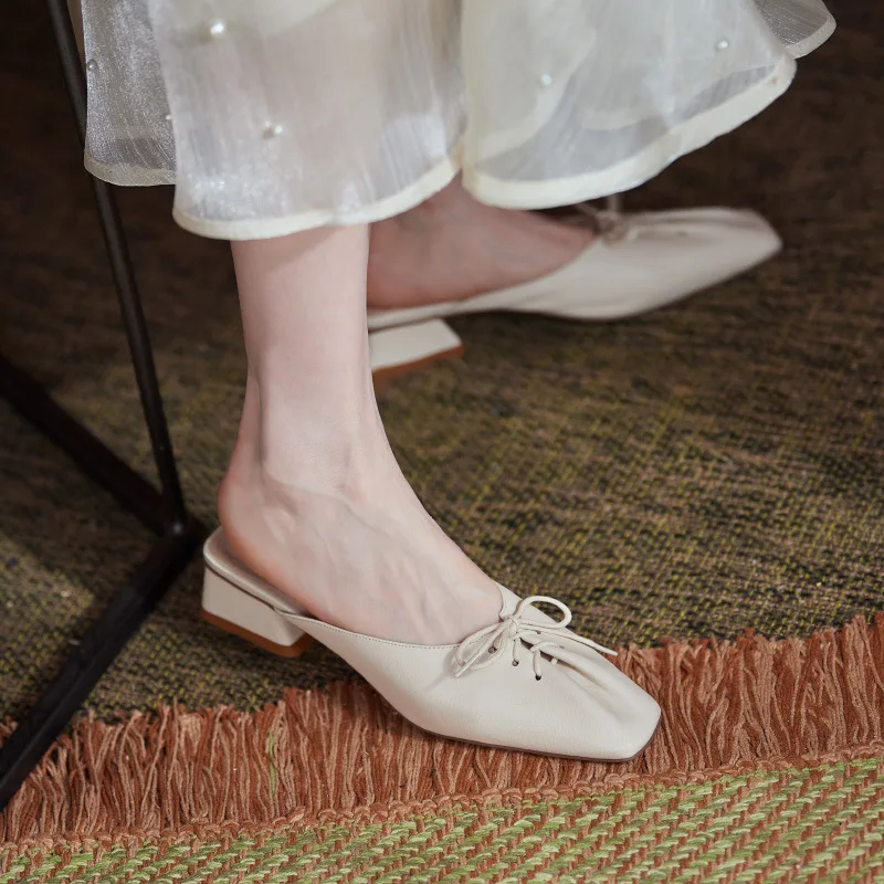 Shoes Ladies' Slippers Slipers Women Square heel Low 2021 Block Rome Fabric Slides Rubber Pleated Retro Lace-Up Hoof Heels PU
Shoes Ladies' Slippers Slipers Women Square heel Low 2021 Block Rome Fabric Slides Rubber Pleated Retro Lace-Up Hoof Heels PU