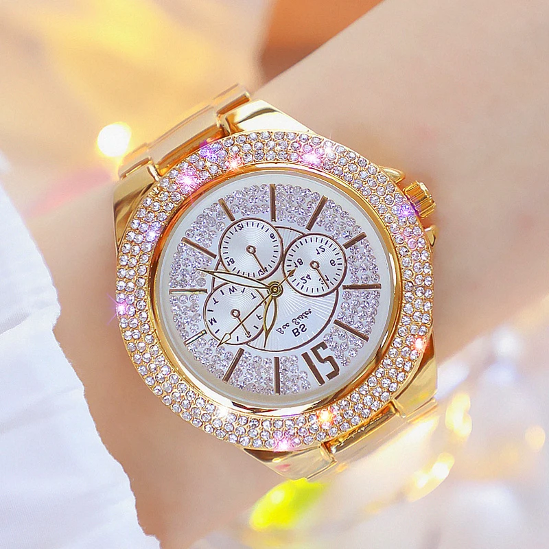 Женские наручные часы с большим циферблатом роскошные Брендовые Часы цвета