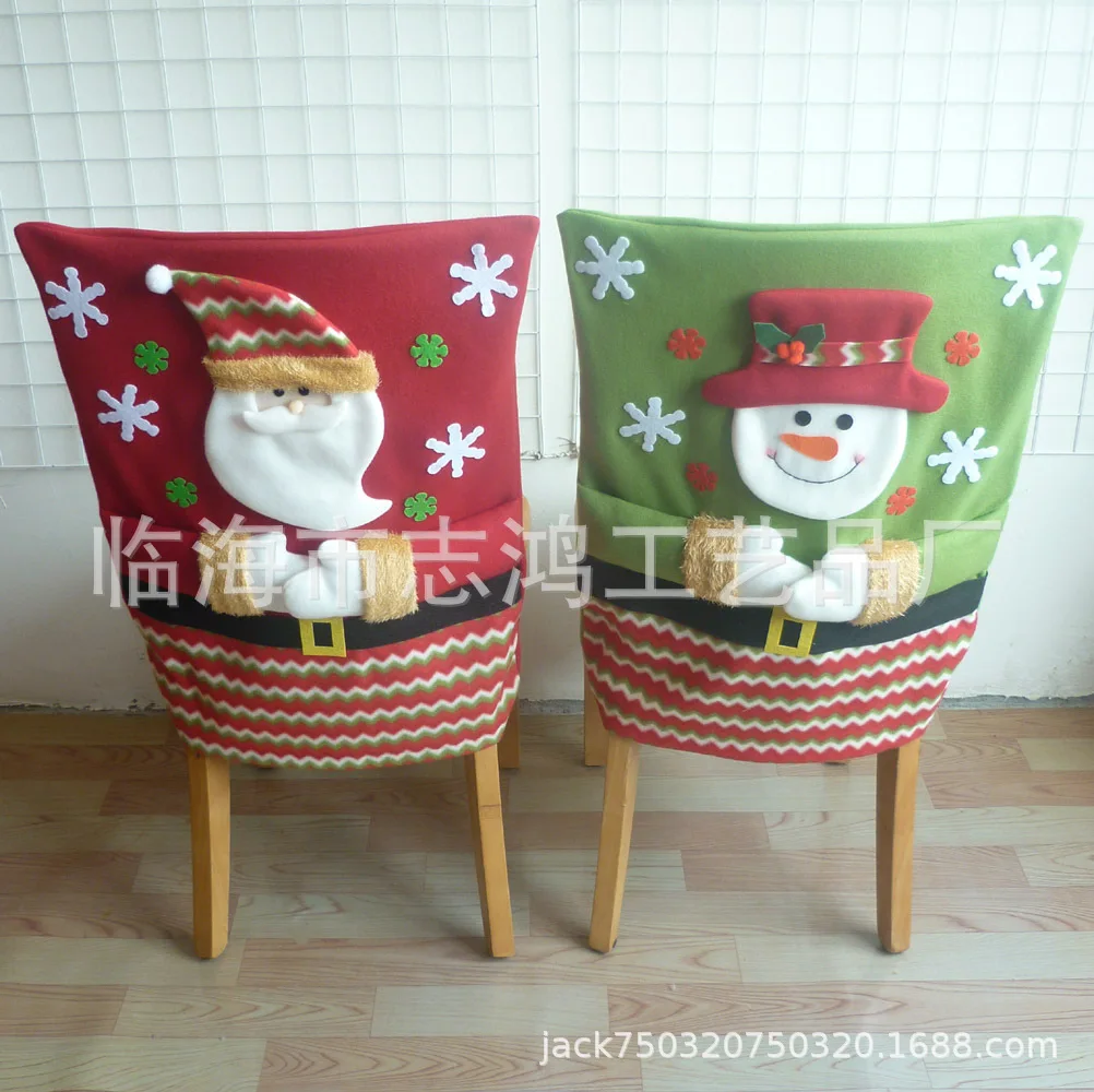 Christmas Chair Cover Soft Santa Claus Snowman Dining Chair Back Covers Caps Restaurant Home Decoration New Year Decor Supplies
Christmas Chair Cover Soft Santa Claus Snowman Dining Chair Back Covers Caps Restaurant Home Decoration New Year Decor Supplies