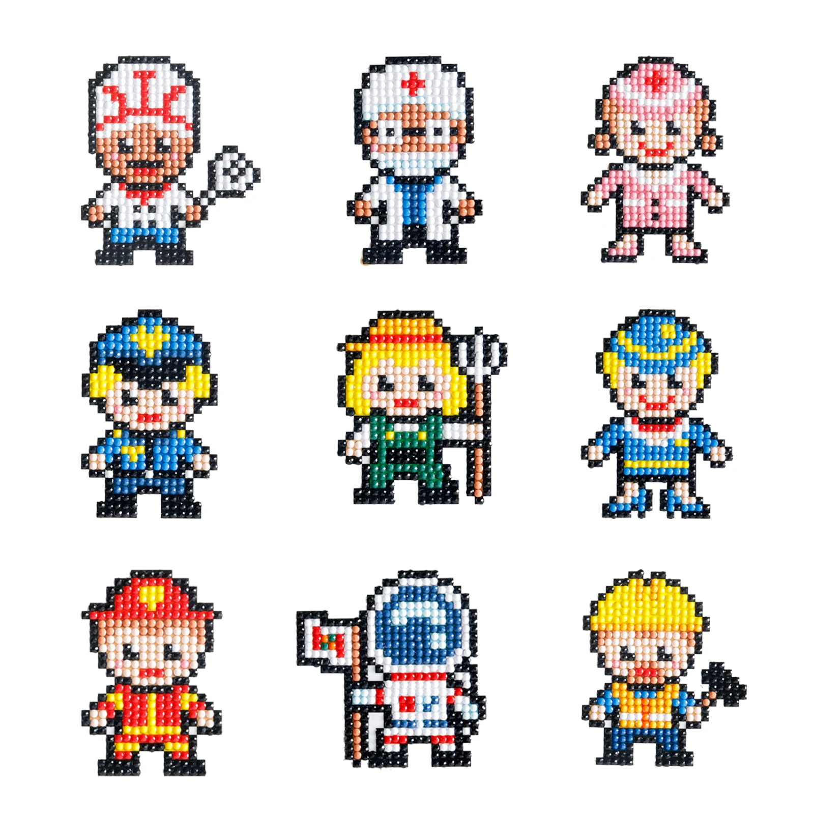 Diamond painting DIY Paint by Numbers Handmade Sticker Arts and Crafts for Children (Animal Series)
Diamond painting DIY Paint by Numbers Handmade Sticker Arts and Crafts for Children (Animal Series)