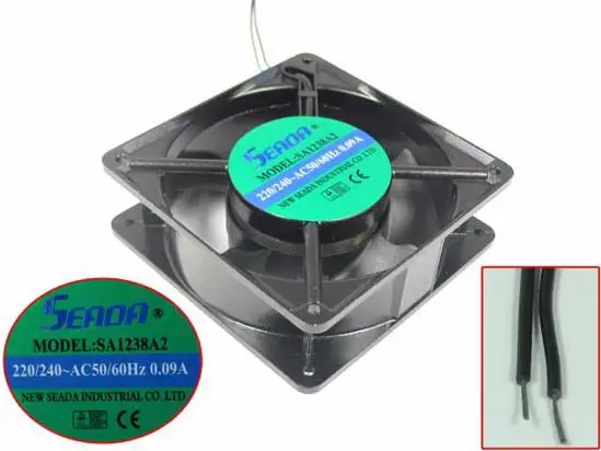 SEADA SA1238A2 AC 220V 0.09A 120x120x38 мм 2-проводной Вентилятор охлаждения сервера
SEADA SA1238A2 AC 220V 0.09A 120x120x38 мм 2-проводной Вентилятор охлаждения сервера