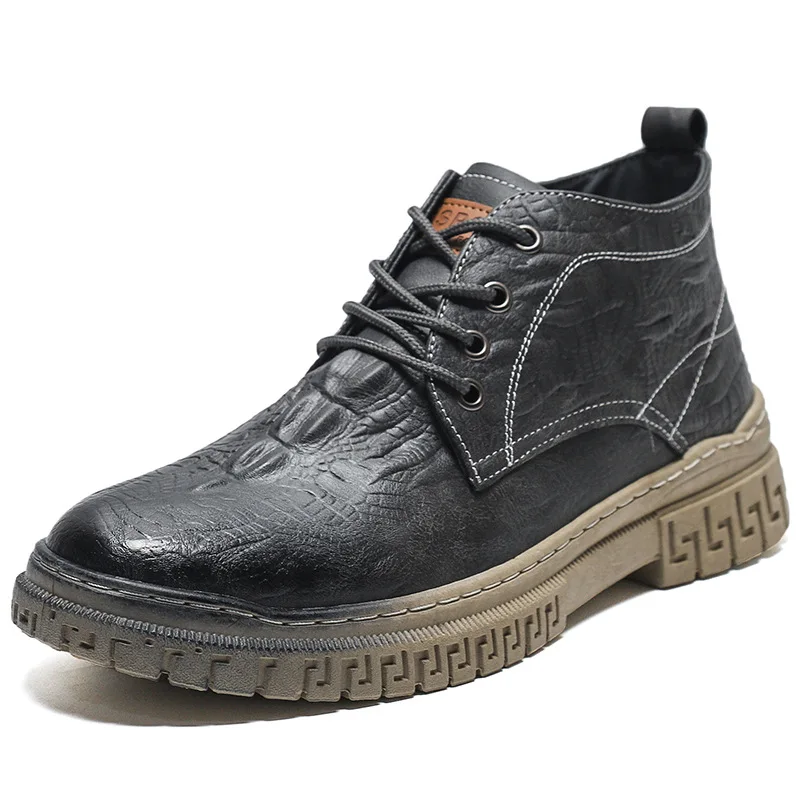 2021 Early Autumn New Fashion Classic Concise Style Martin Boots Breathable Round Toe Low Heel Lace-up Casual Men's Boots
2021 Early Autumn New Fashion Classic Concise Style Martin Boots Breathable Round Toe Low Heel Lace-up Casual Men's Boots