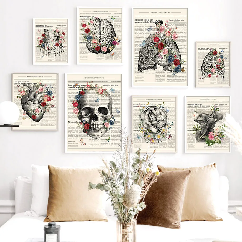 Flower Foot Bone Anatomy Vintage Poster Wall Art Canvas Painting Nordic Posters And Prints Wall Pictures For Doctor Office Decor
Flower Foot Bone Anatomy Vintage Poster Wall Art Canvas Painting Nordic Posters And Prints Wall Pictures For Doctor Office Decor
