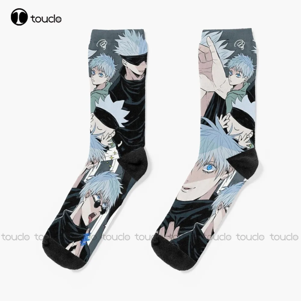 Белые мужские носки с коллажем Gojo Satoru juютсу Kaisen манга, персонализированные Индивидуальные унисекс Молодежные носки для подростков, забавные носки
Белые мужские носки с коллажем Gojo Satoru juютсу Kaisen манга, персонализированные Индивидуальные унисекс Молодежные носки для подростков, забавные носки