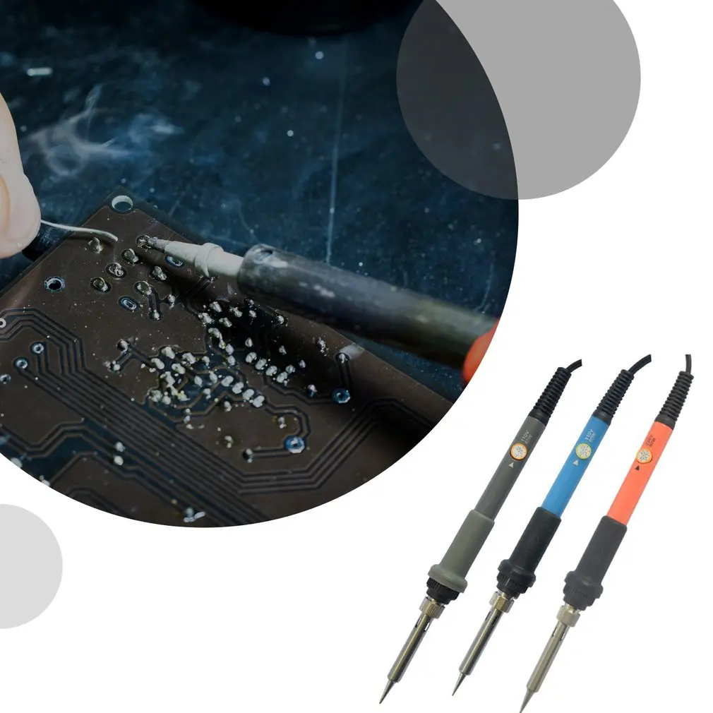 60W 110V 220V Electrical Soldering Iron Hand Welding Repair Tools Adjustable Temperature Soldering tools
60W 110V 220V Electrical Soldering Iron Hand Welding Repair Tools Adjustable Temperature Soldering tools