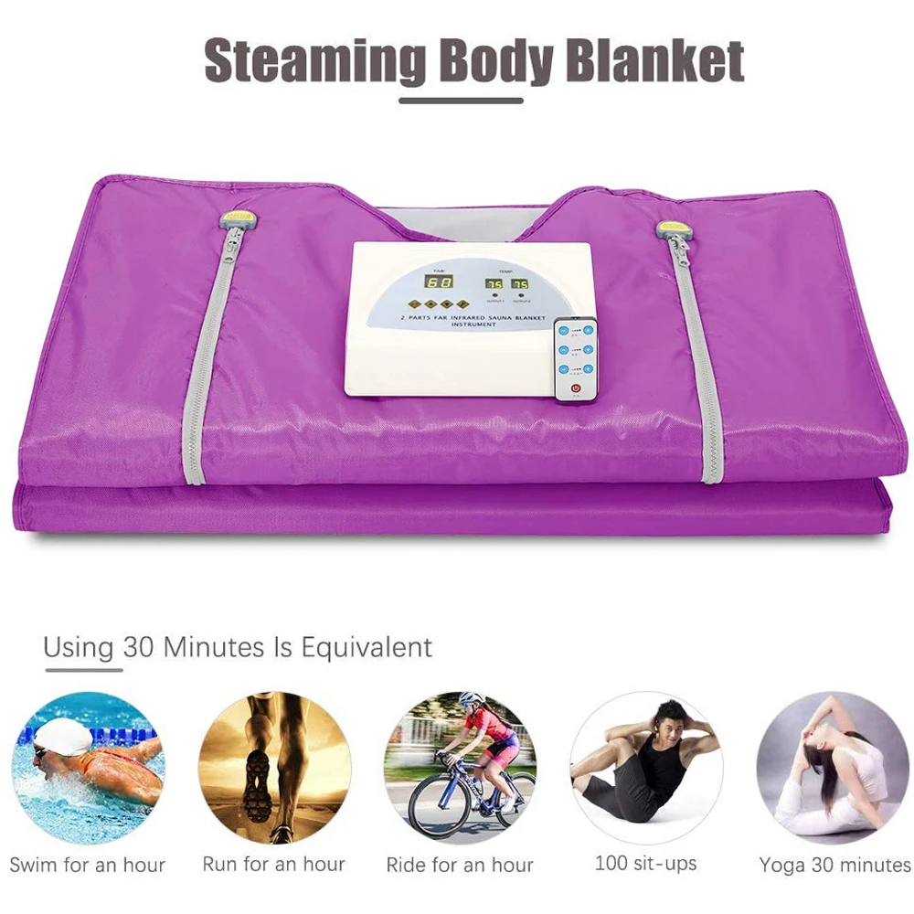 2021 New Sauna Blanket Stretchable Hand Sleeve Design Digital Thermal Sauna Blankets Used For Body Shaper Care
2021 New Sauna Blanket Stretchable Hand Sleeve Design Digital Thermal Sauna Blankets Used For Body Shaper Care