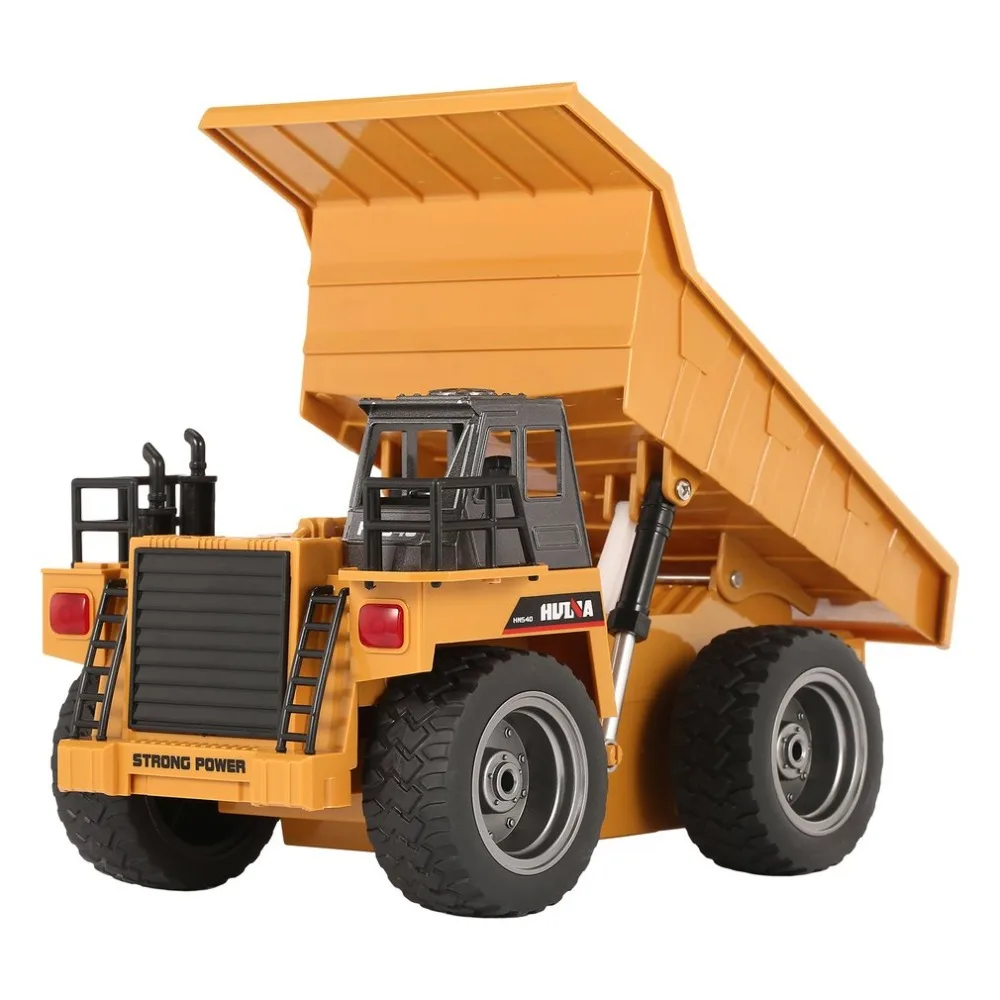 HUINA 1540 1/18 2.4G 6CH Alloy Version 360 Degree Rotation RC Dump Truck Construction Engineering Vehicle Toy Gift
HUINA 1540 1/18 2.4G 6CH Alloy Version 360 Degree Rotation RC Dump Truck Construction Engineering Vehicle Toy Gift