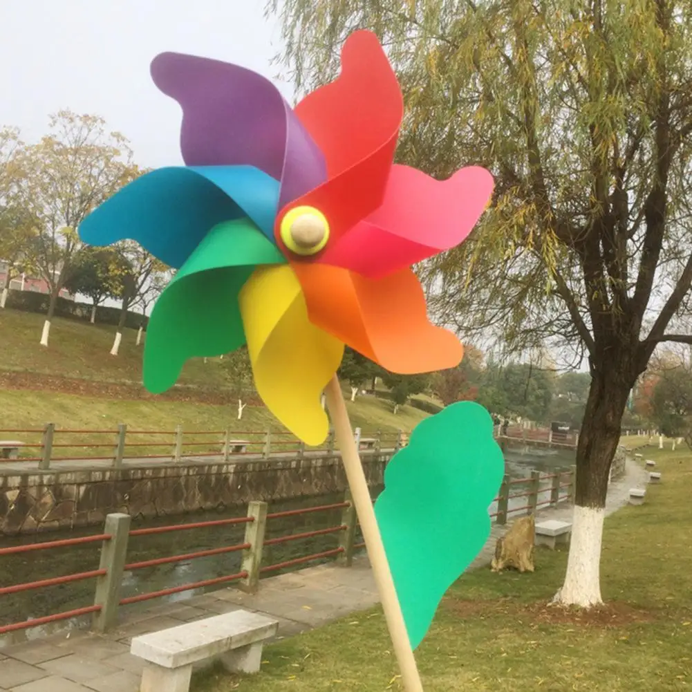 Pin-wheel Six Leaves Six-color Photograph Prop Colorful Flower Pinwheel Toy for Wedding
Pin-wheel Six Leaves Six-color Photograph Prop Colorful Flower Pinwheel Toy for Wedding
