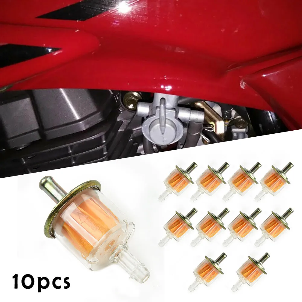10 X Universal Petrol Inline Fuel Filter LARGE Car Part Fit 6 Mm And 8 Mm Pipes Universal Gas Fuel Filters
10 X Universal Petrol Inline Fuel Filter LARGE Car Part Fit 6 Mm And 8 Mm Pipes Universal Gas Fuel Filters