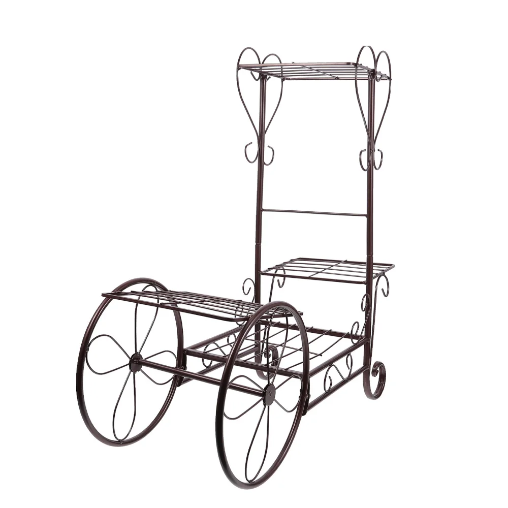 1PC Iron Art Flowerpot Stand Decorative Multilayer Plant Pot Shelf Display Rack
1PC Iron Art Flowerpot Stand Decorative Multilayer Plant Pot Shelf Display Rack