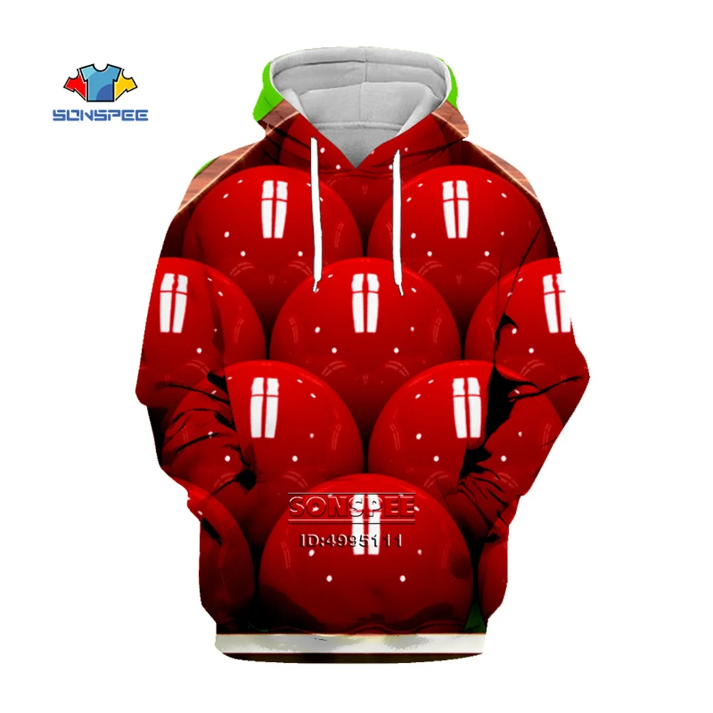 SONSPEE 3D Printing Summer Hoodie Unisex Fun Billiards 9 Ball Snooker Casual Quality Pullover Harajuku Sports Style Youth Hoodie
SONSPEE 3D Printing Summer Hoodie Unisex Fun Billiards 9 Ball Snooker Casual Quality Pullover Harajuku Sports Style Youth Hoodie