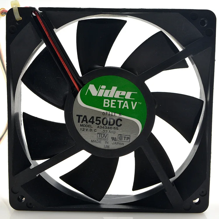 Двухшариковый охлаждающий вентилятор для Nidecta 450dca3346-5512cm 1202512v 0.33a
Двухшариковый охлаждающий вентилятор для Nidecta 450dca3346-5512cm 1202512v 0.33a