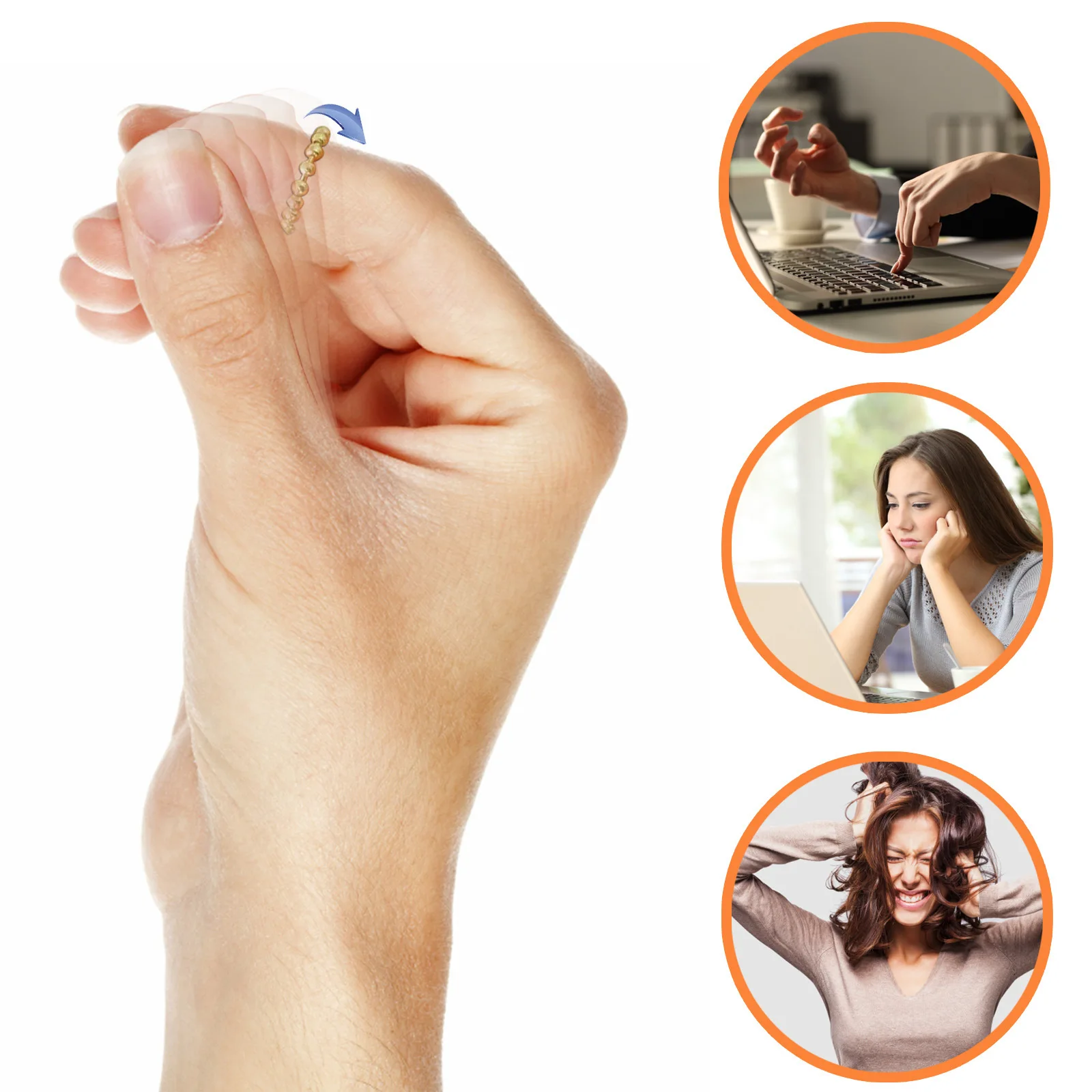 Brand New Fidget Anxiety Ring Spinner Single Coil Spiral Beads Rotate Freely Anxiety Bead Ring Toy Suitable For Girl Female 2021 
Brand New Fidget Anxiety Ring Spinner Single Coil Spiral Beads Rotate Freely Anxiety Bead Ring Toy Suitable For Girl Female 2021