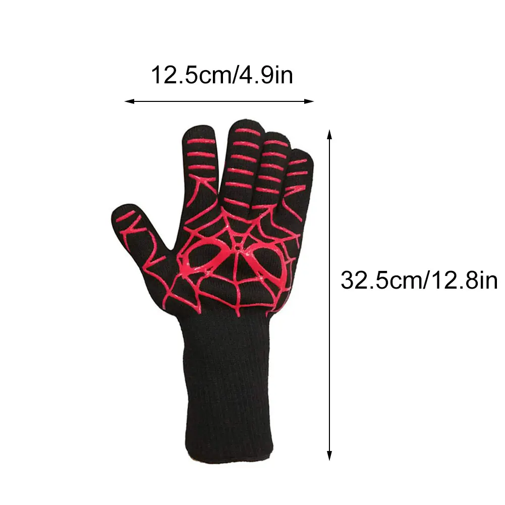 BBQ Gloves High Temperature Resistance Oven Mitts Fireproof Cooking Baking Barbecue Heat Insulation Microwave Oven Gloves
BBQ Gloves High Temperature Resistance Oven Mitts Fireproof Cooking Baking Barbecue Heat Insulation Microwave Oven Gloves