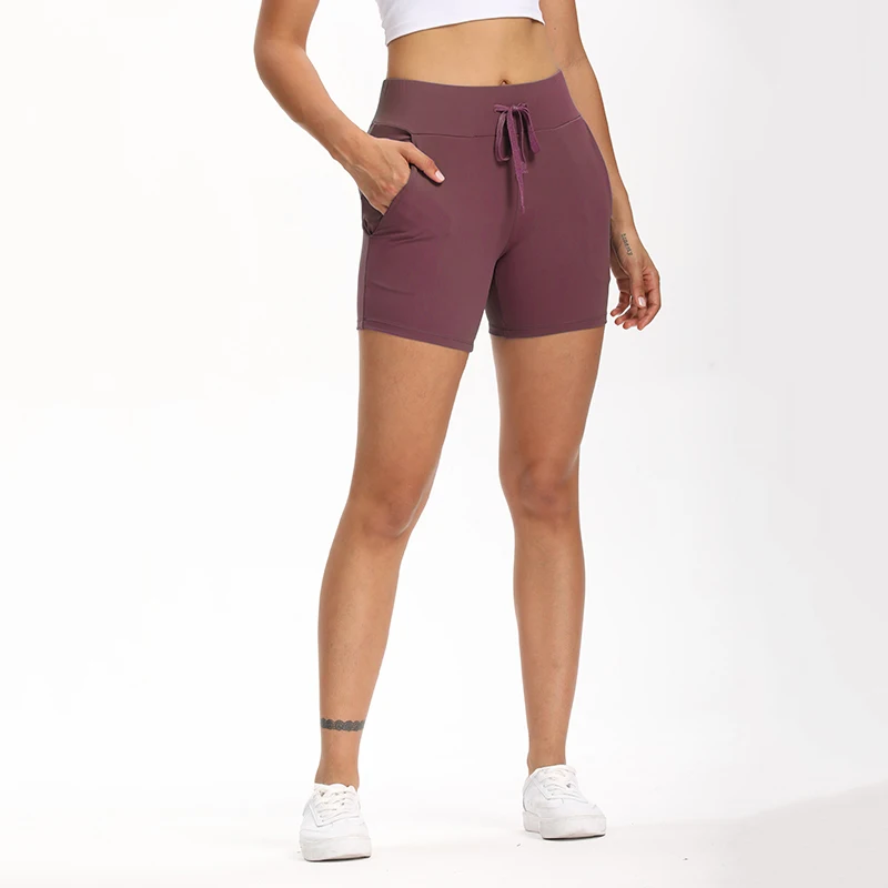 Gym Shorts Solid Color High Waist Elastic Straps Shorts Women Stretch Training Pocket Fitness Workout Shorts Free Shipping
Gym Shorts Solid Color High Waist Elastic Straps Shorts Women Stretch Training Pocket Fitness Workout Shorts Free Shipping