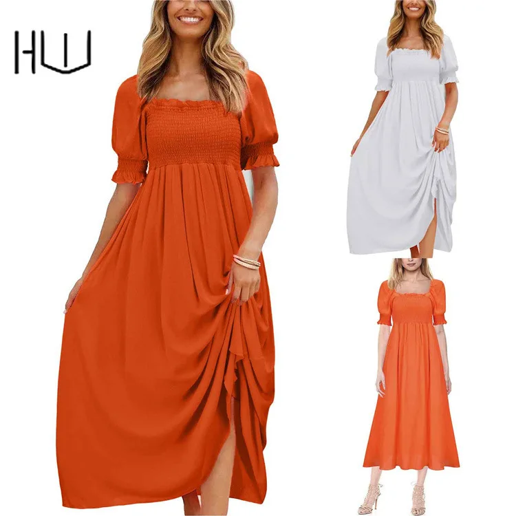 Plus Size Women Dresses Summer 2021 Luxury Long Wedding Bridesmaid Sundress Short Sleeve Ruffle Chiffon Vestido Pleated Bohemian
Plus Size Women Dresses Summer 2021 Luxury Long Wedding Bridesmaid Sundress Short Sleeve Ruffle Chiffon Vestido Pleated Bohemian