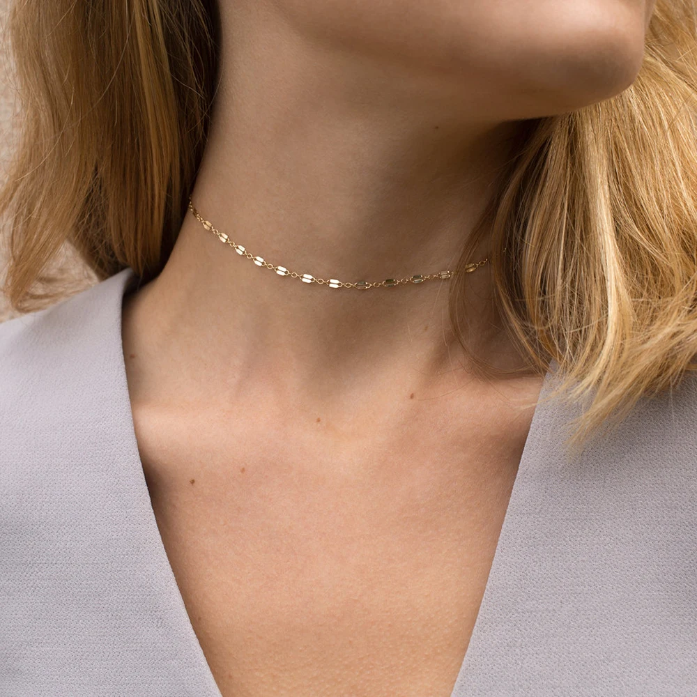 JUJIE Stainless Steel Choker Chain Necklaces For Women 2020 Classic Gold Layered Necklace Sets Jewelry Wholesale/Dropshipping
JUJIE Stainless Steel Choker Chain Necklaces For Women 2020 Classic Gold Layered Necklace Sets Jewelry Wholesale/Dropshipping