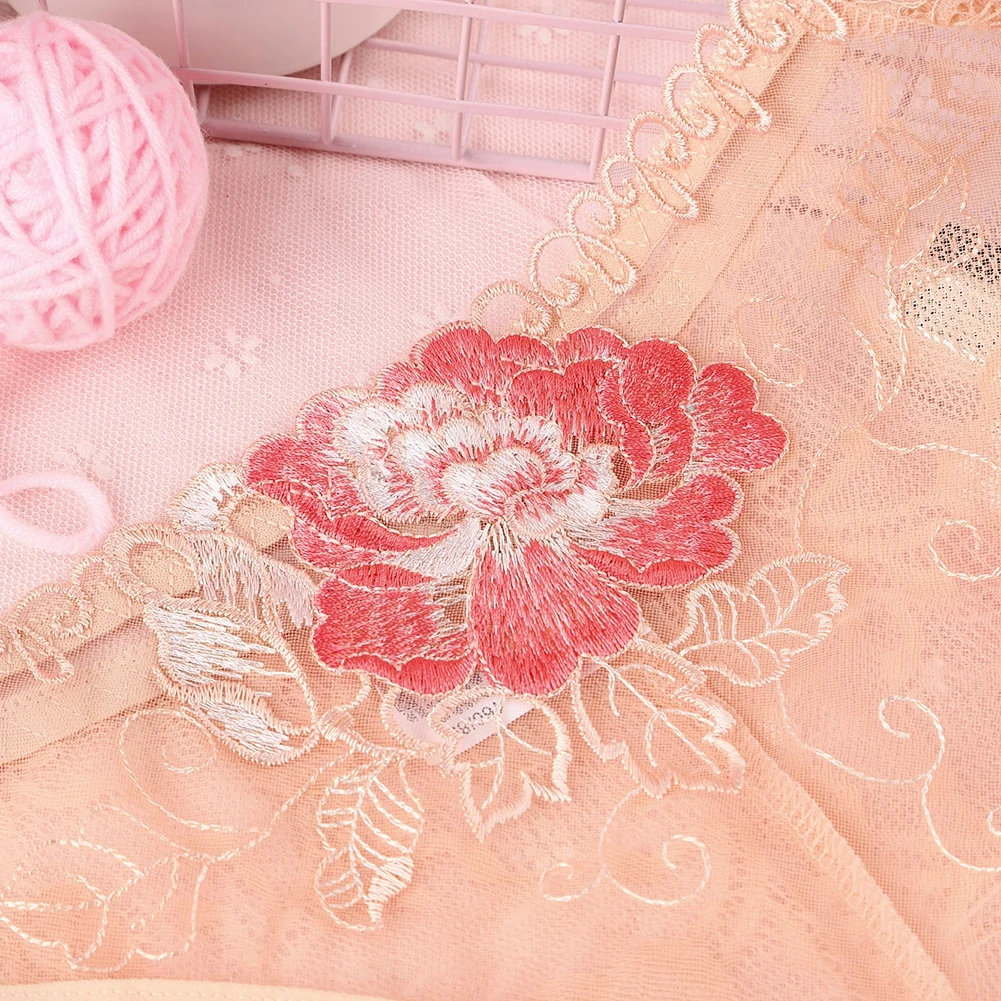 Women Panties For Ladies Embroidery Lace Transparent Sexy Hollow Out Thongs Erotic Lingerie Sexy Underwear Low Rise Femme 
Women Panties For Ladies Embroidery Lace Transparent Sexy Hollow Out Thongs Erotic Lingerie Sexy Underwear Low Rise Femme